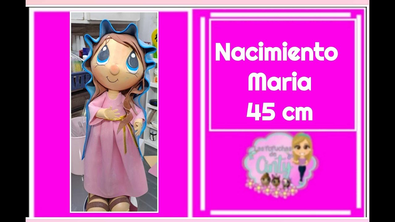 clase 544 nacimiento maria 45 cm