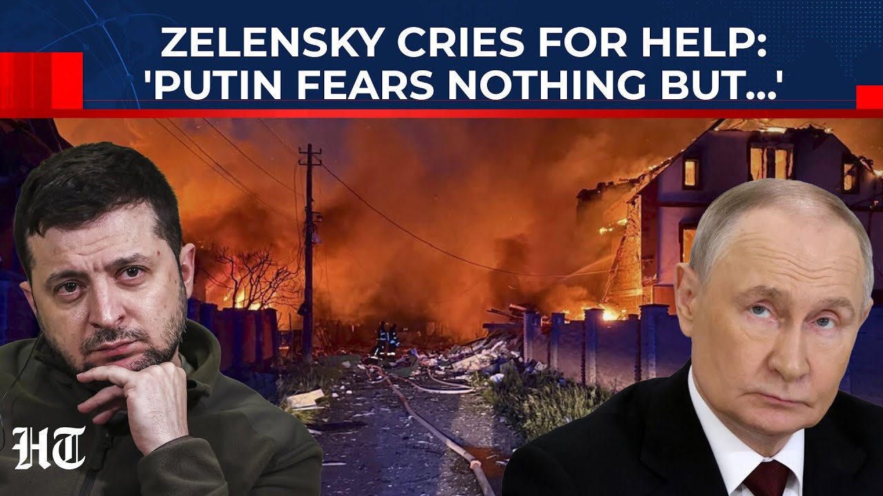 Путин продолжает наращивать военную мощь, пока беспилотники обстреливают Киев на фоне мирных пере...