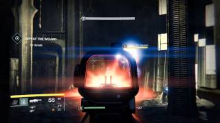 Destiny - The Dark Beyond: Vurok, Eir Spawn Wizard (Solo) Bossfight Fusion Rifle, Machingun Action