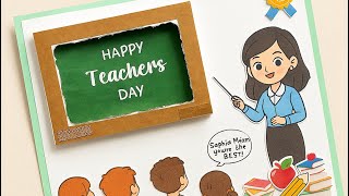 Viral Teachers Day Burn Card idea by QuinnsArte ♥️