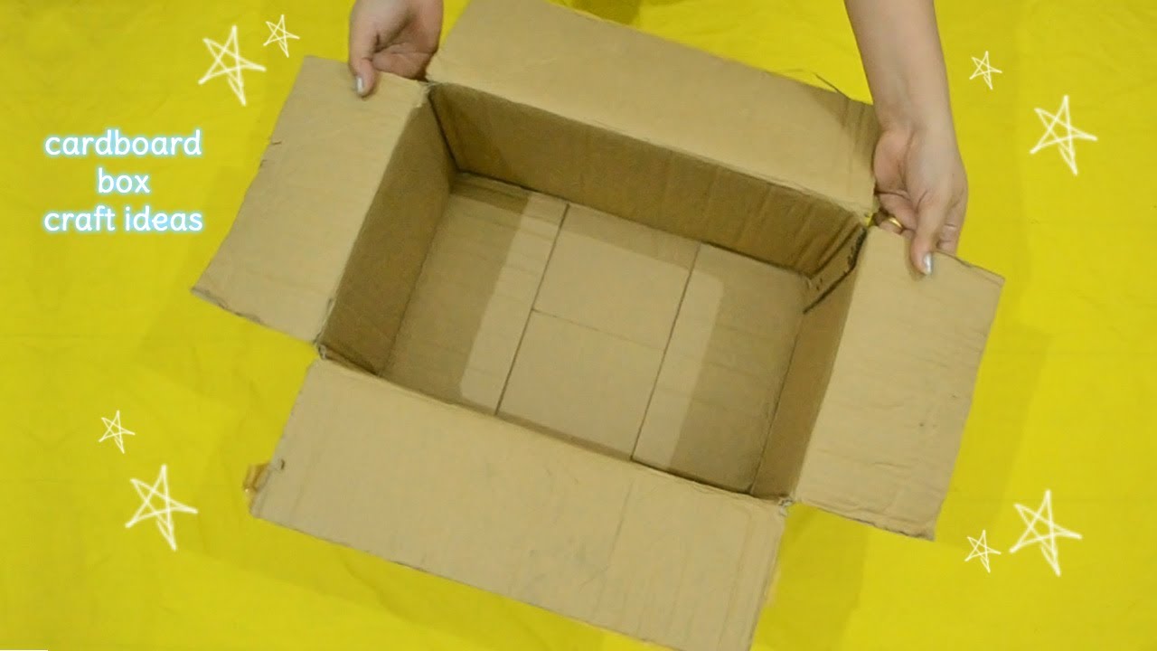 3 Amazing Recycled projects from Cardboard Box| Cardboard box organizer ...