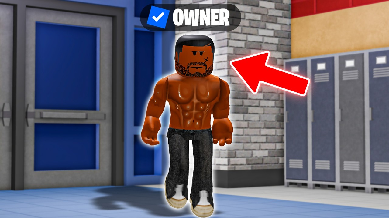 Trolling As The OWNER In Roblox Fight in A School