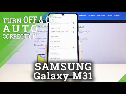 How to Enable Auto Spell Check in SAMSUNG Galaxy M31 – Autocorrection hqdefault