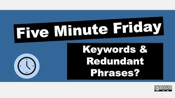 USE Keywords and Phrases EFFICIENTLY in Systematic Searching | Five Minute Friday