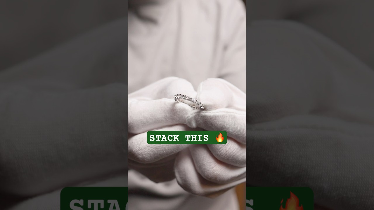 24 Diamonds. One Band. 🔥💍 