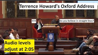 A Math Teacher's Commentary on Terrence Howard's Oxford Address (Part 1)