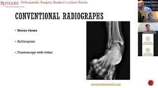 8. Advanced Imaging (NJMS Ortho Student Lecture Series)