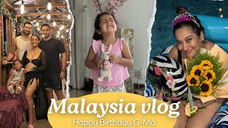 Ayanka goes to MALAYSIA Family holiday Raveena Mamu's birthday Travel Vlog MALAYSIA