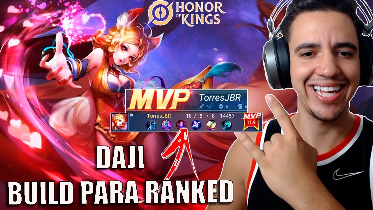DAJI BUILD FULL DANO PARA RANKED - Honor of kings
