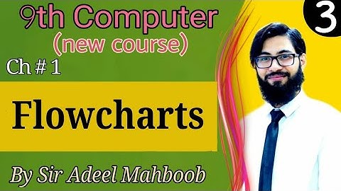 Flowcharts | 9th computer new book chapter 1