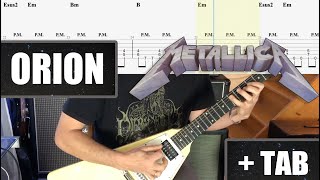 Orion - Metallica Cover   TAB