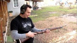 Mauser Karabiner 98k shooting (without music)