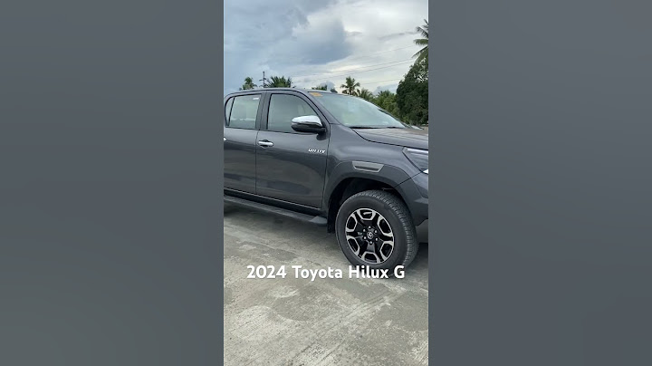 2024 Toyota Hilux #toyota #Toyotahilux #pickup #hilux #newhilux