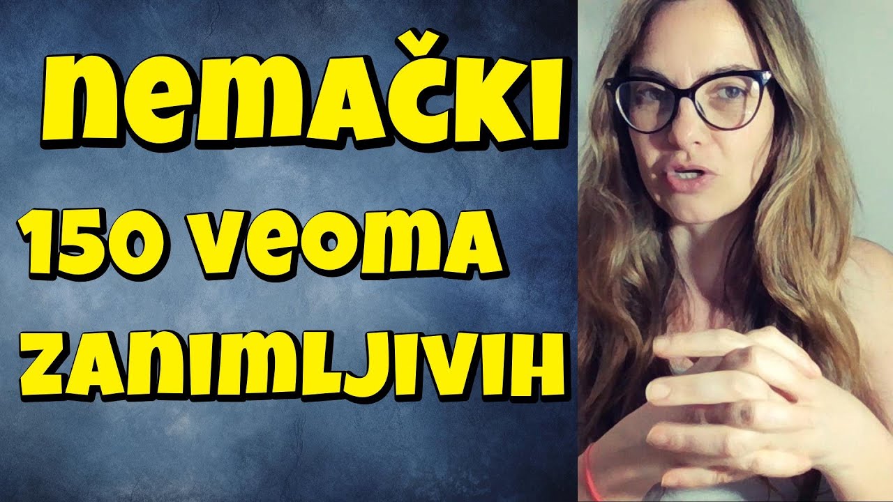 NEMAČKI - OVAKO SE USPEŠNO PAMTE REČI I VREMENA - PROBAJTE MOJ NOVI METOD