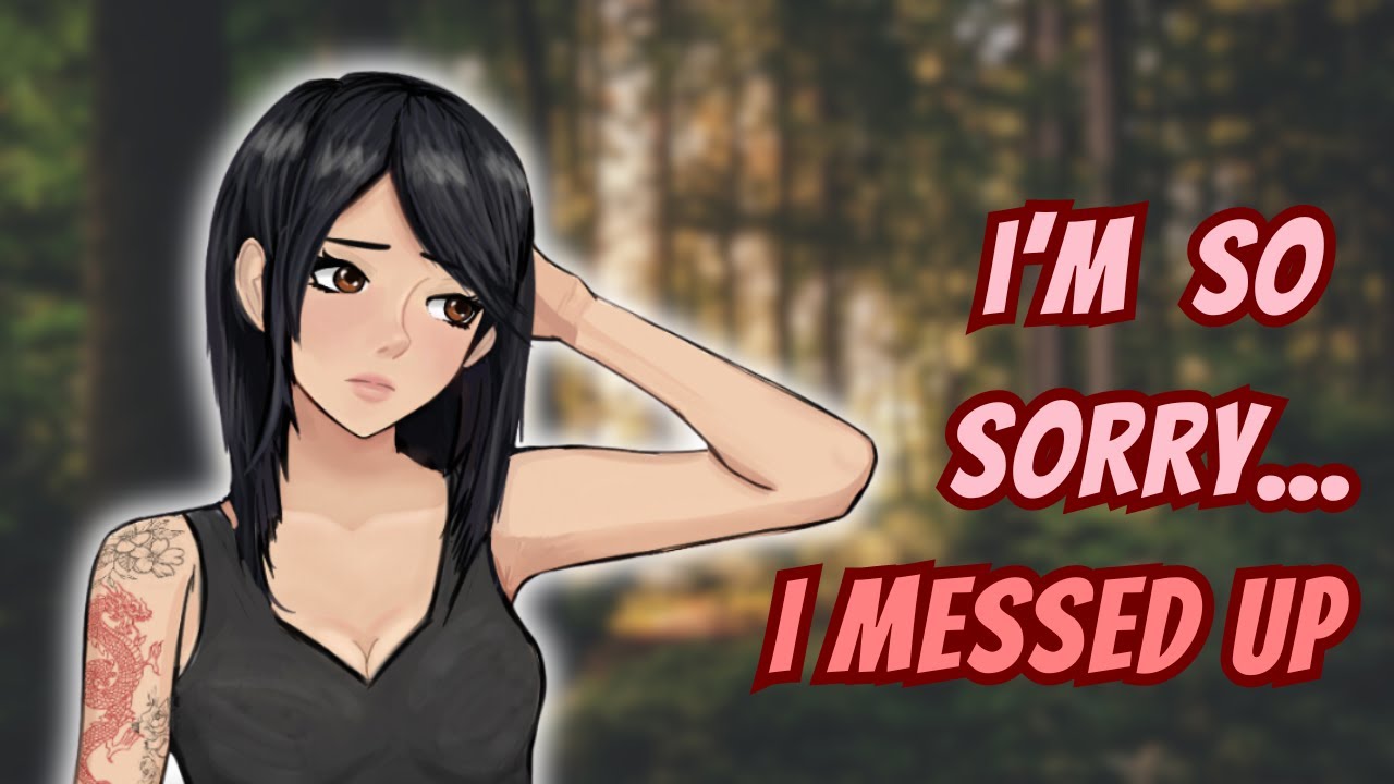 Девушка-гот срывается на тебя и жалеет об этом [F4A] [Извинение] [Ролевая игра ASMR]