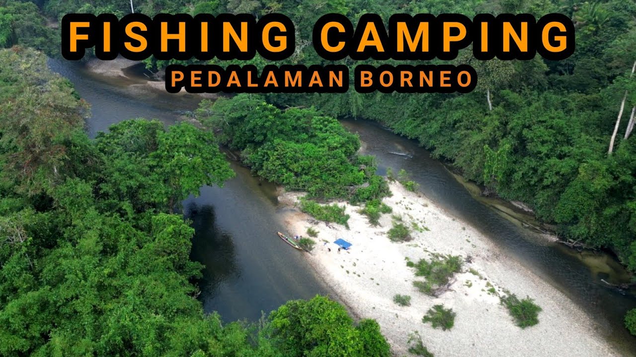 Casting di Arus Deras Katingan ‼ Air nya Jernih  Sebening Kaca