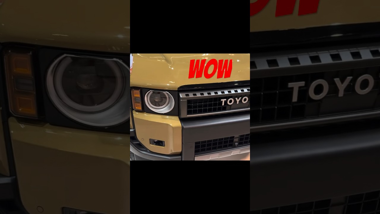 Первый выпуск Toyota Land Cruiser на весь день!