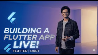 🔴 LIVE: Flutter App Development | Building a Mobile App in Real-Time