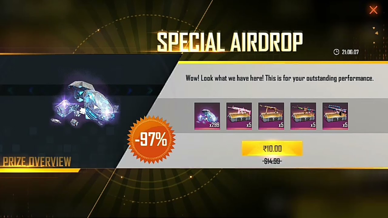 Free Fire Max air drop problem solved 