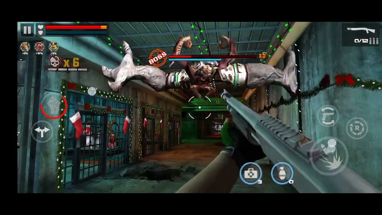 Dead Target game armster zombie boss fight 🔥