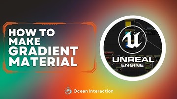 How to make Gradient Material in Unreal Engine 5