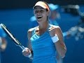 Ana ivanovic vs serena williams australian open 2014 r4  highlights