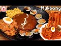 까니네 김밥천국 스페셜 (쫄면, 돈까스, 김밥) 가락떡볶이 먹방 !! Mukbang  Kimbap Heaven special,  Jjolmyeon