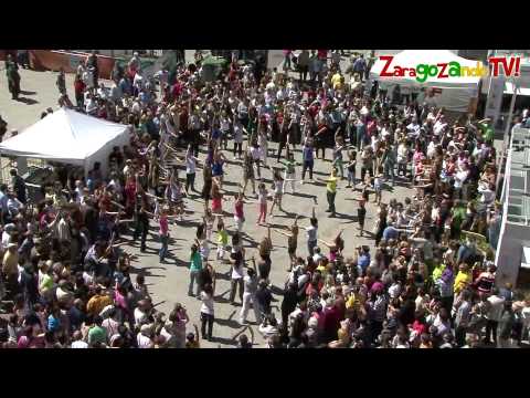 Flashmob plaza del pilar 29-05-10