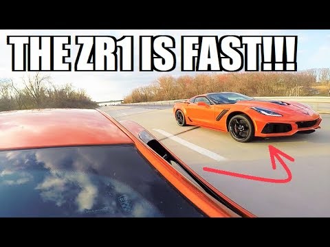 2019 ZR1 VS McLaren 570S!!!