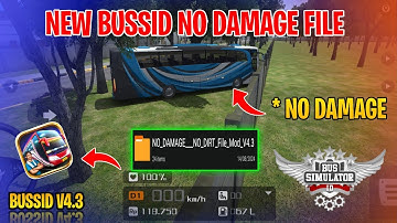 New Bussid V4.3 No Damage File Add Tamil | Bus Simulator Indonesia | No Damage File In Bussid