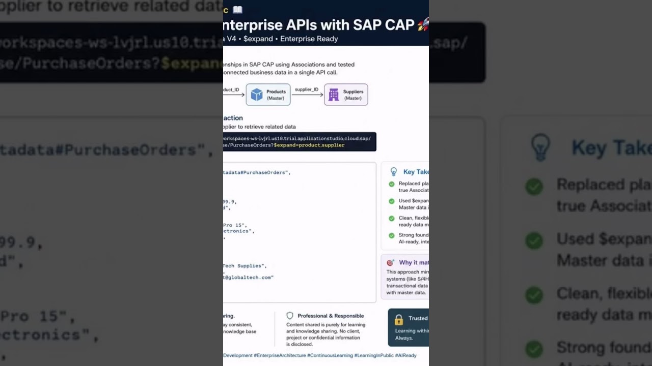 Story Book 534 🚀 | CAPM Day 25Today I learned an important enterprise API design concept