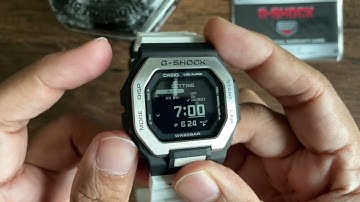 G SHOCK GBX100-1: Alarm Setting Tutorial