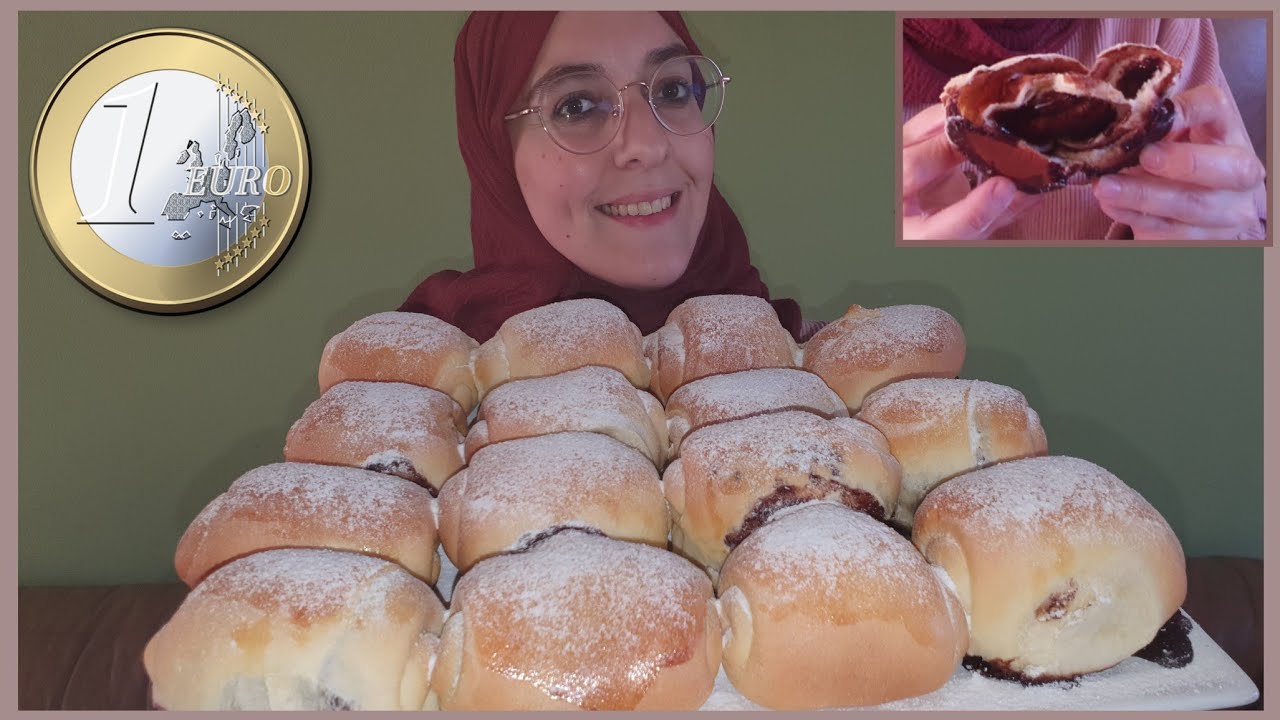 CON SOLO 1 EURO HICE ESTA MERIENDA O DESAYUNO PARA MI FAMILIA!! PARA PRINCIPIANTES EN MASAS