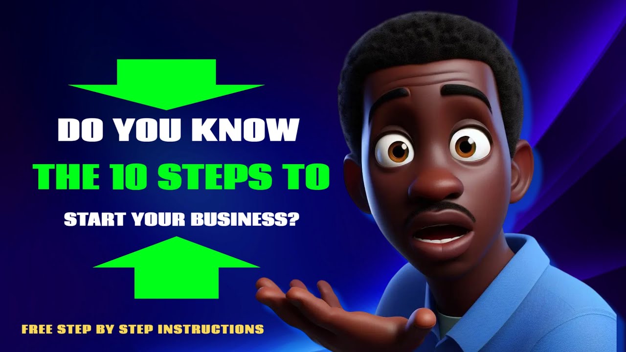 10 Steps to start your business - YouTube