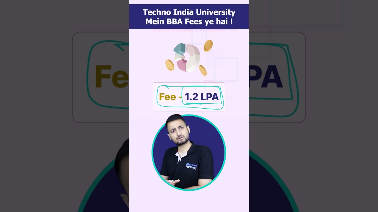 Techno India University BBA Fees 