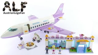 Мульт Lego Friends 41109 Heartlake Airport Lego Speed Build Review