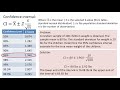 Simple Confidence Interval Problem