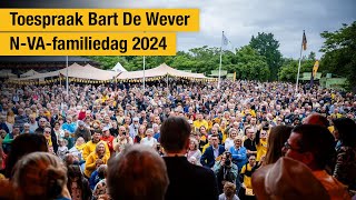 Toespraak Bart De Wever op de N-VA-familiedag 2024