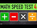 Boost Your Math Skills with Fast 25-Problem Speed Test! 🚀