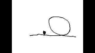 The Ball 2, flipbook made in flipnote