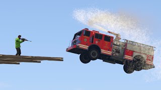 GETTING WATER SPURTED TO DEATH!? (GTA 5 Online) screenshot 2