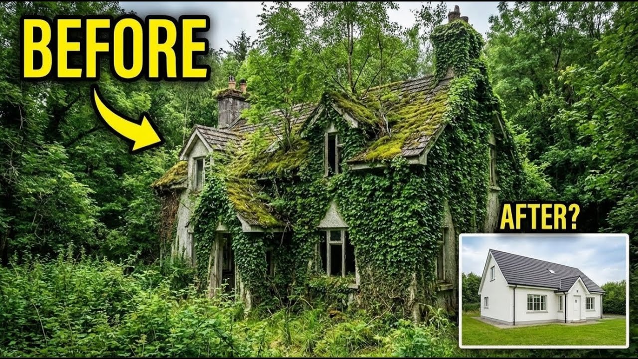 🏚️ A Forgotten 79 Year Old House Comes Back to Life  Stunning Before & After
