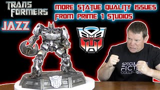 Prime 1 Studio JAZZ EXCLUSIVE Statue REVIEW from the Michael Bay Transformers Film