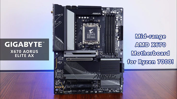 Análise completa da placa-mãe AMD X670 AORUS ELITE AX: A opção intermediária perfeita para os processadores Ryzen 7000