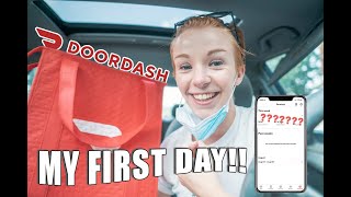 I Tried DoorDash For A Day (BEGINNER) | Side Hustles 2020 | My First Day As A Dasher!