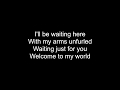 WELCOME TO MY WORLD | HD With Lyrics | JIM REEVES | cover by Chris Landmark