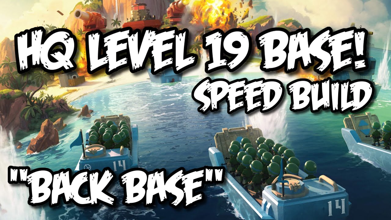 Boom Beach Headquarters Level 8 Defense Strategy 