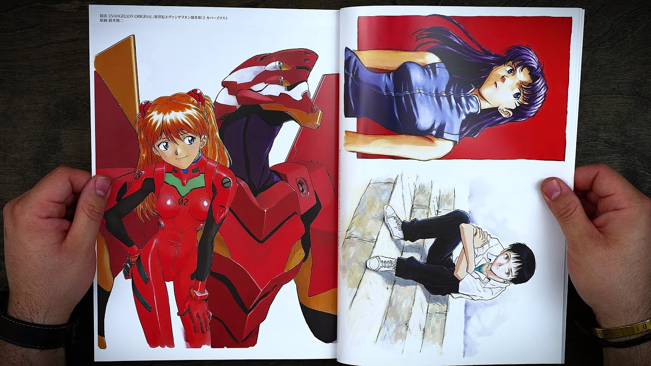 Artbook ASMR - The Movie Part 1 of GROUNDWORK OF EVANGELION - Flip