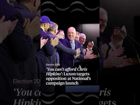 ‘You can’t afford Chris Hipkins’: Luxon targets oppositionat National’s campaign launch | RNZ