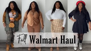 Fall Mini Walmart Haul | Plus size Fall Fashion